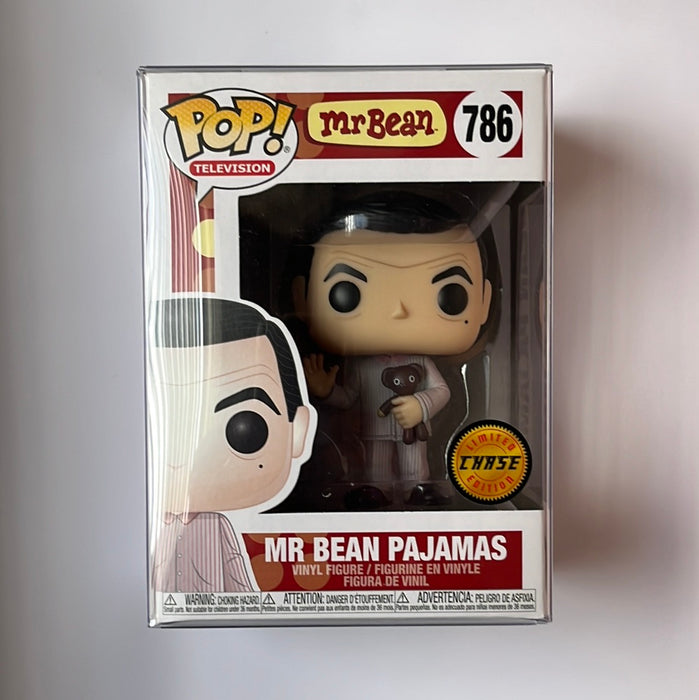 Mr Bean Pajamas LIMITED CHASE Funko Pop! Vinyl (No. 786) + POP PROTECTOR - USED