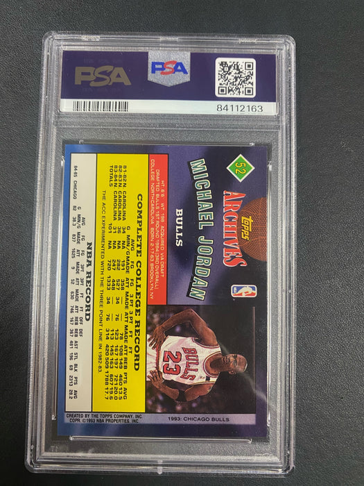 1992 Topps Archives Michael Jordan #52 Mint PSA 9