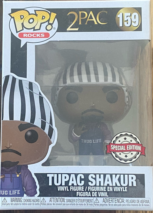 Tupac Shakur Funko Pop! #159 Thug Life Overalls!