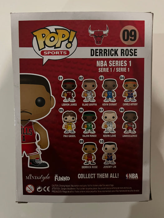 Funko Pop! Sports Derrick Rose (No. 09) Vaulted- USED