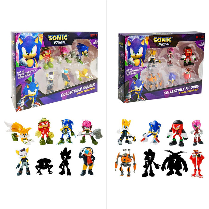 SONIC- 6.5 cm figures 8pk Deluxe Pack