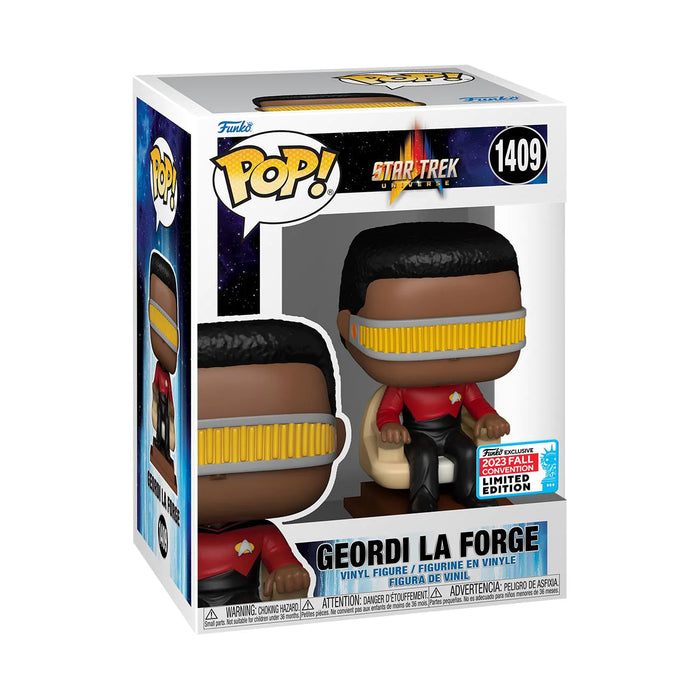 Star Trek: The Next Generation - Geordi La Forge Pop! Fall Convention 2023