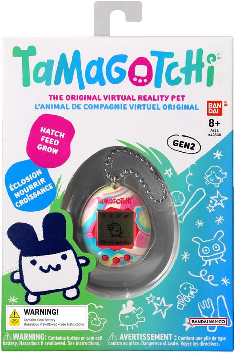Tamagotchi - Original Size Pastel Marble Gen 1