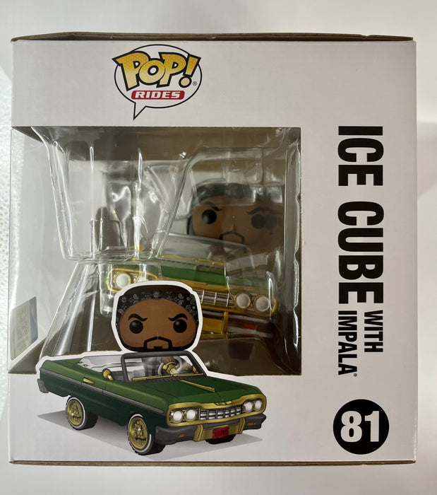 Funko Pop! Rides: Ice Cube with Impala (No. 81) - USED