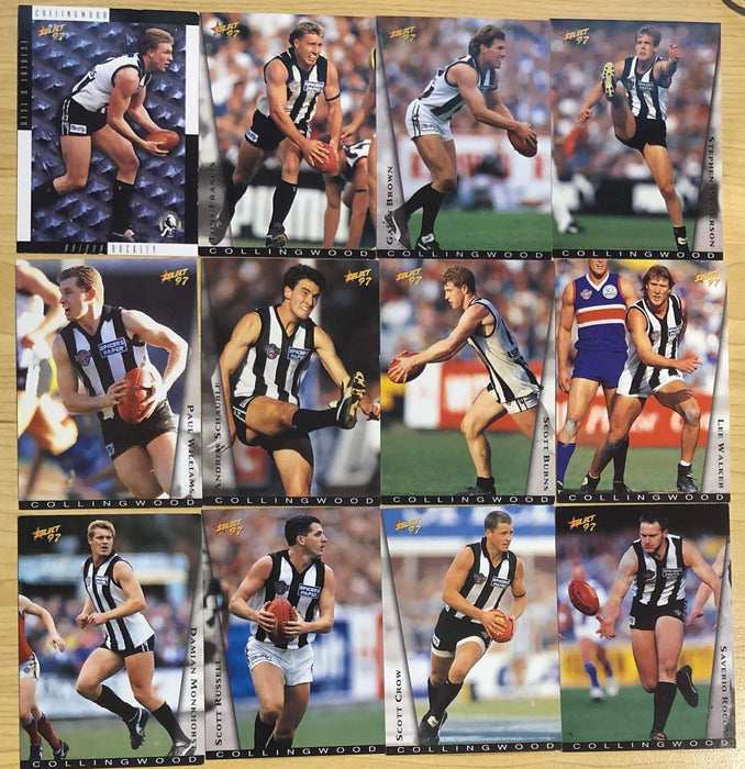 AFL SELECT 1997 AFLPA Trading Cards Collingwood