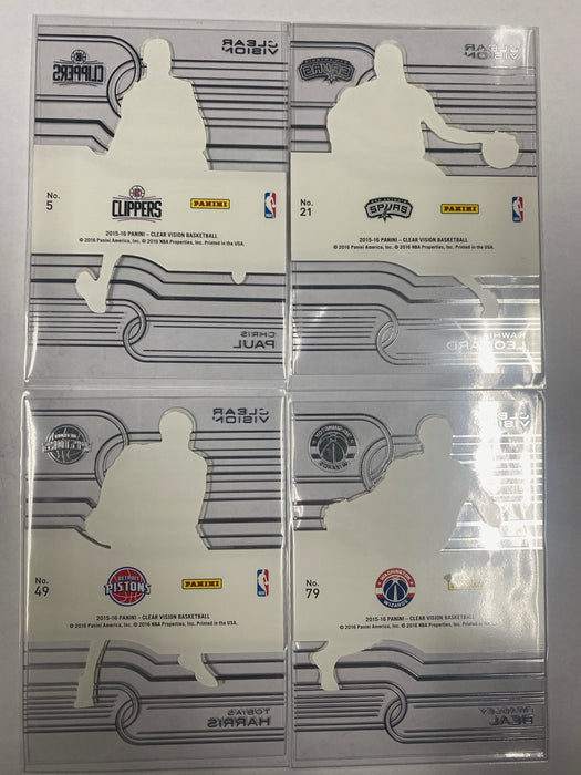 Clear Vision x 4 Cards (Paul, Leonard, Beal and Harris)