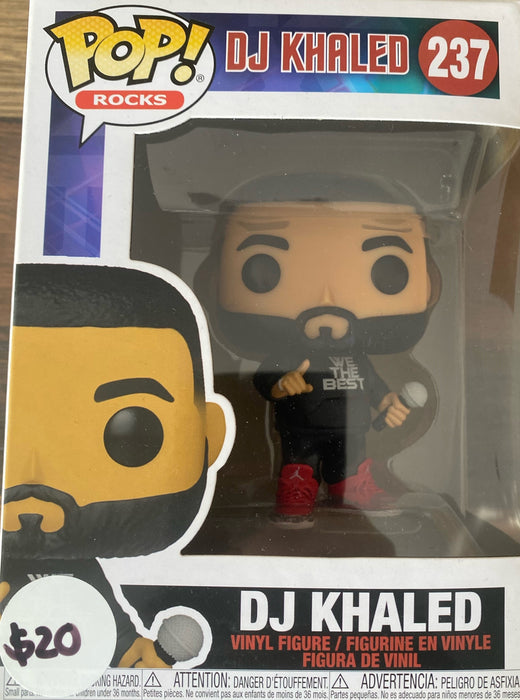 DJ Khaled Funko Pop Vinyl 237 (USED)