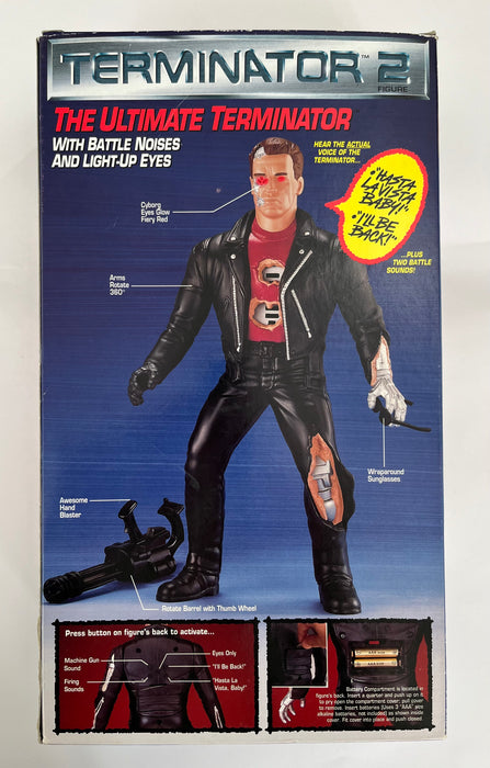 Terminator 2 The Ultimate Terminator with Battle Noises 14" Action Figure Kenner
