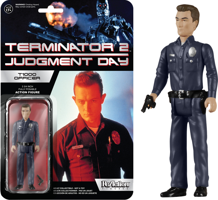 Terminator  2- T1000 Officer Reaction Figures