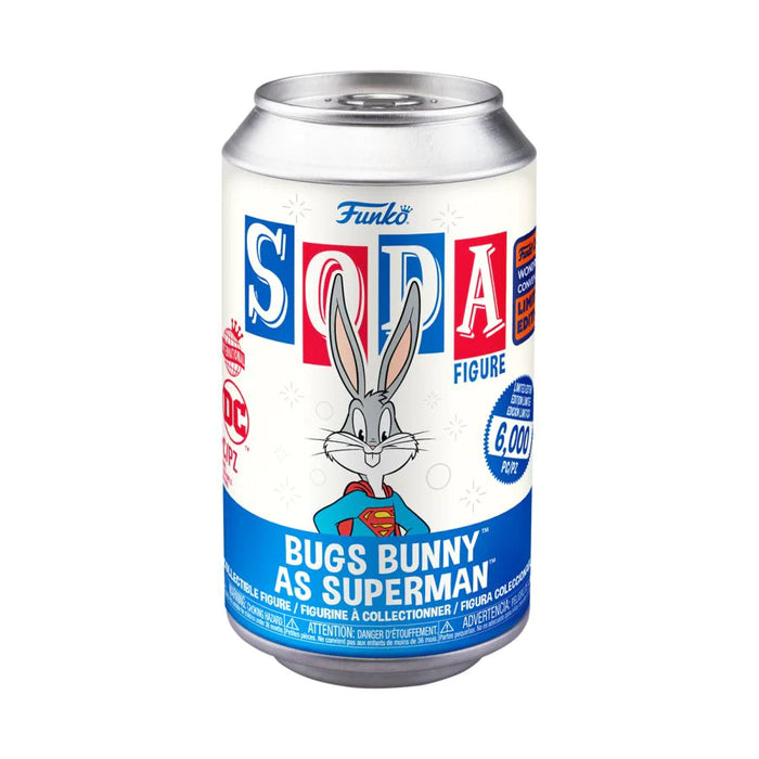 Looney Tunes - Bugs as Superman Vinyl Soda WC23 RS