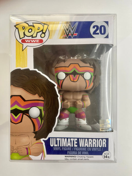 Funko Pop! WWE Ultimate Warrior (No.20) with protector - USED