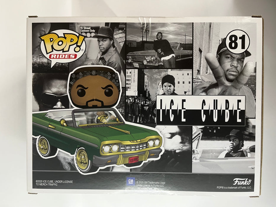 Funko Pop! Rides: Ice Cube with Impala (No. 81) - USED