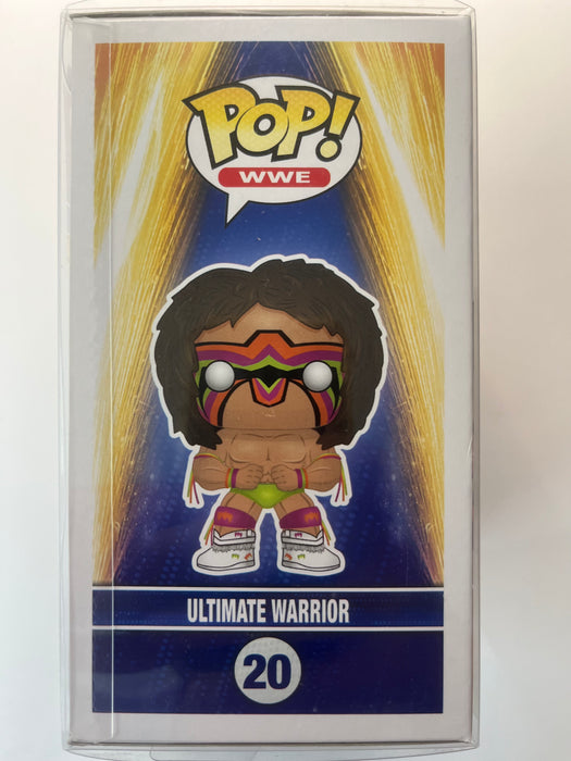 Funko Pop! WWE Ultimate Warrior (No.20) with protector - USED