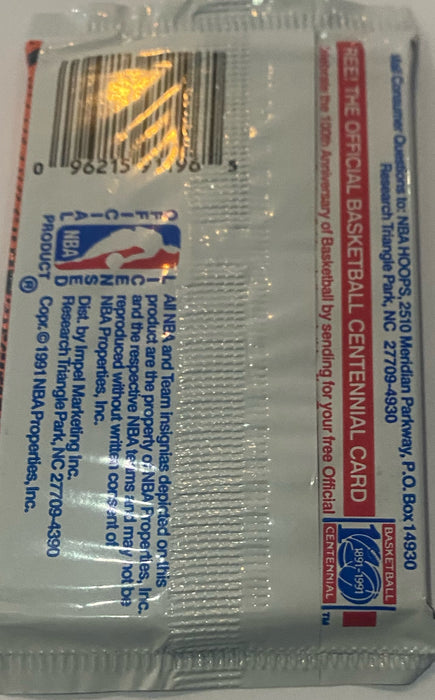 NBA Hoops Series 1 Factory Sealed Basketball Cards 1991 - 1992