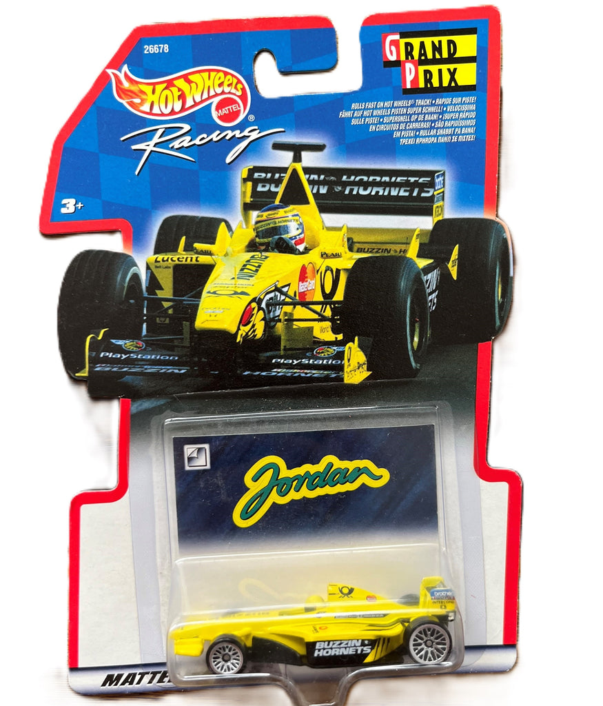Hot Wheels Grand Prix / Jordan Formula 1 - Yellow - Buzzin