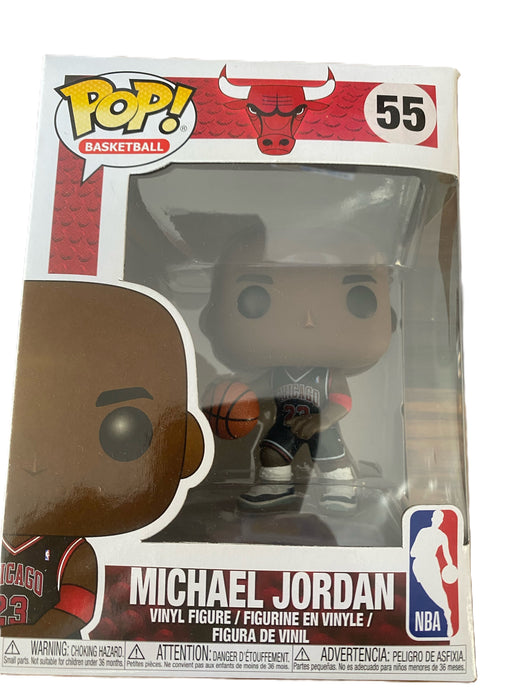 Michael Jordan Pop Vinyl 55 (Alternative Black Jersey) (USED)