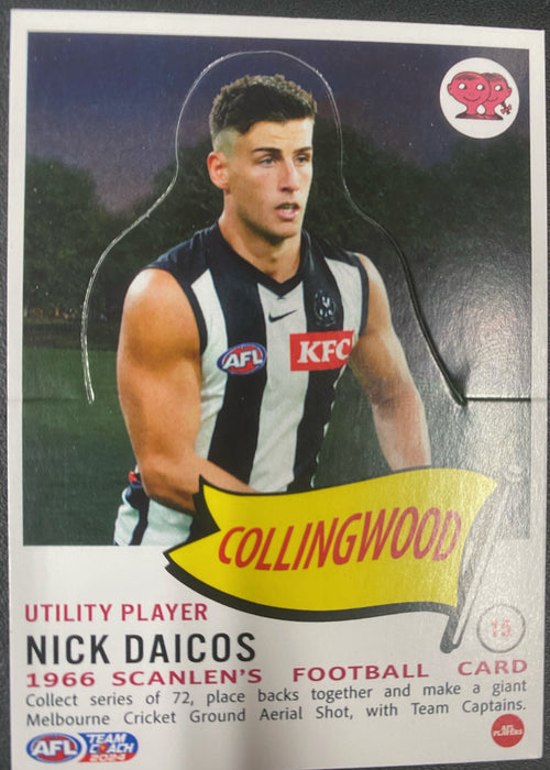 Nick Daicos Utility Player (1966 Scanlens Retro Card) 2024