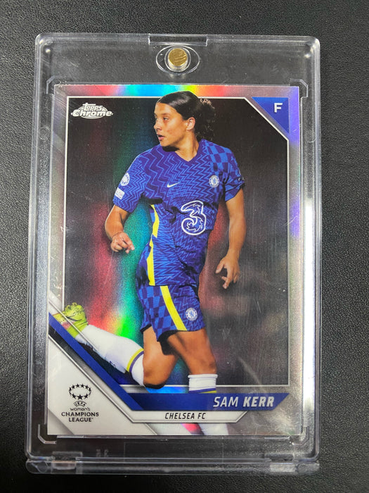 Sam Kerr 2022 Topps Chrome Card Chelsea FC