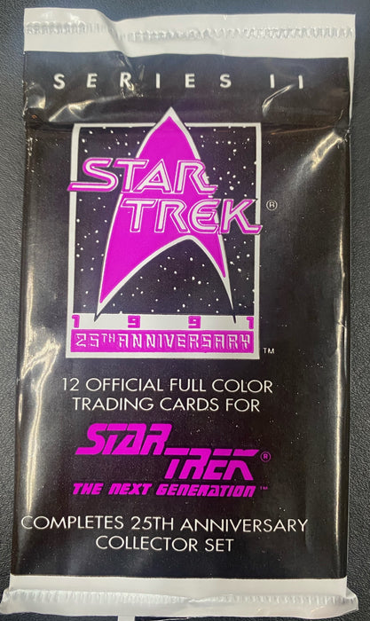 Star Trek The Next Generation 25th Anniversary Series 2 Trading Card Pack (Sealed)