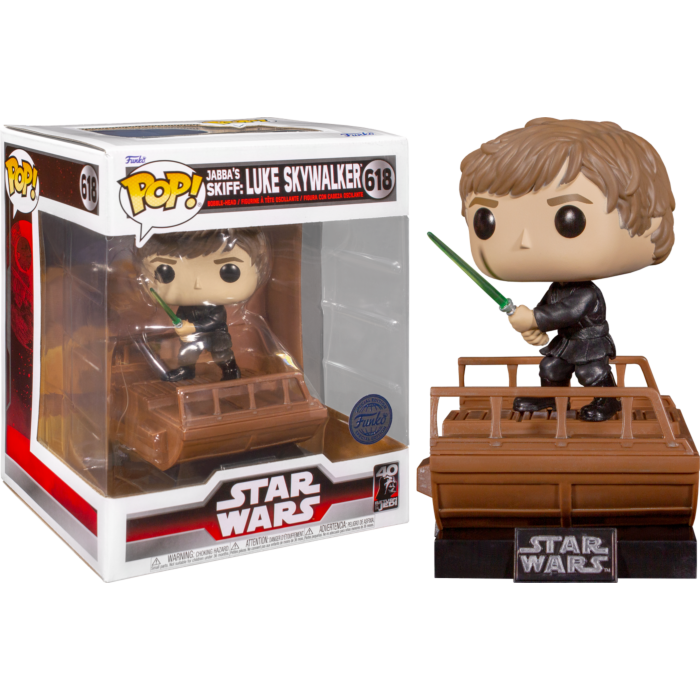 Star Wars: Return of the Jedi - Luke Skywalker Build-A-Scene US Exclusive Pop! Deluxe [RS]