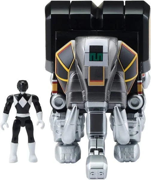 Mighty Morphin Power Rangers - Mastodon Zord With Black Ranger Legacy Collection