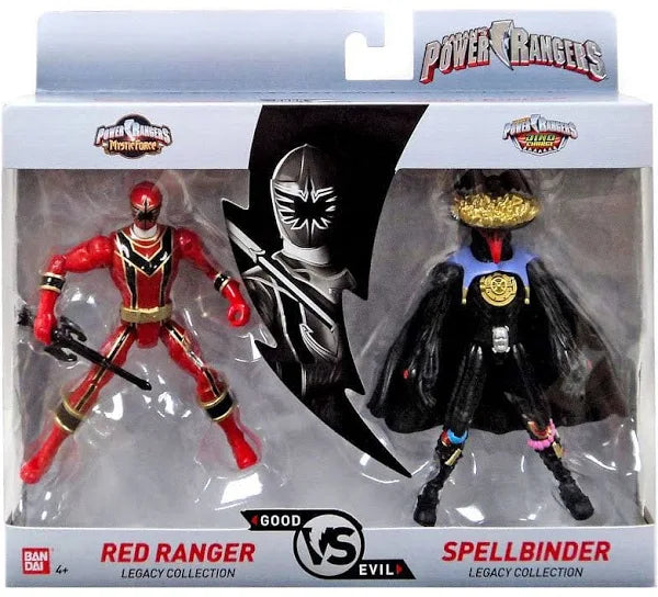 Mighty Morphin Power Ranges - Red Ranger vs Spellbinder Legacy Collection
