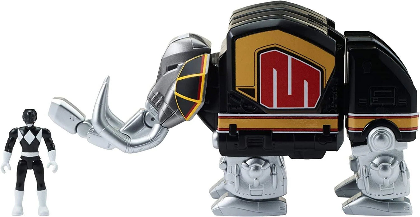 Mighty Morphin Power Rangers - Mastodon Zord With Black Ranger Legacy Collection