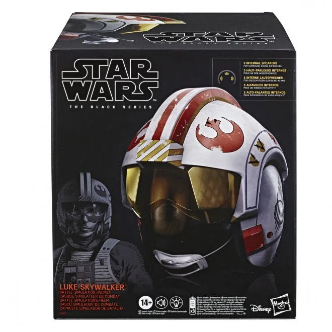 Star Wars The Black Series Premium Electronic Helmet - Luke Skywalker Battle Simulation Helmet