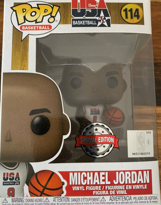 Michael Jordan Pop Vinyl 114 (Team USA Basketball)
