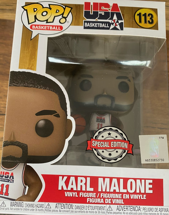 Karl Malone Pop Vinyl Team USA Basketball 113 (USED)