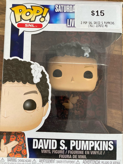 David S Pumpkins Saturday Night Live Pop Vinyl 03 (USED)