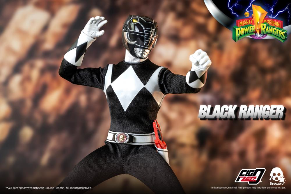 Mighty Morphin Power Rangers - 1/6 Black Ranger Figure