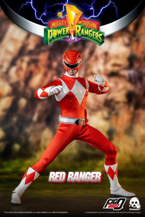 Mighty Morphin Power Rangers - Set of 6 1/6 Power Ranger Figures (5 Core Rangers & Green Ranger)