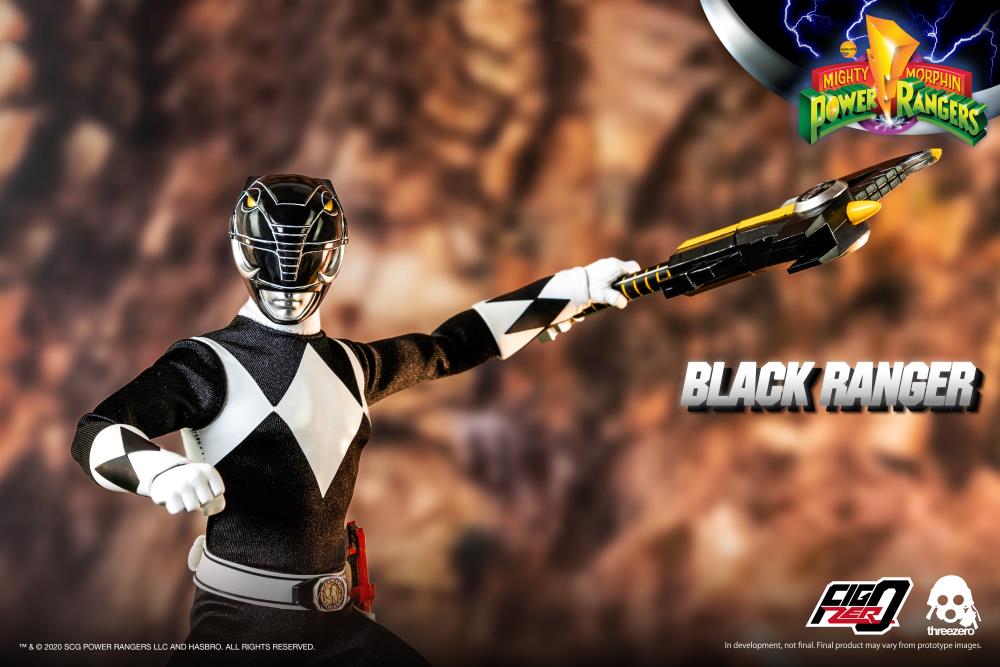 Mighty Morphin Power Rangers - 1/6 Black Ranger Figure