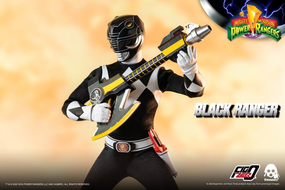 Mighty Morphin Power Rangers - 1/6 Black Ranger Figure