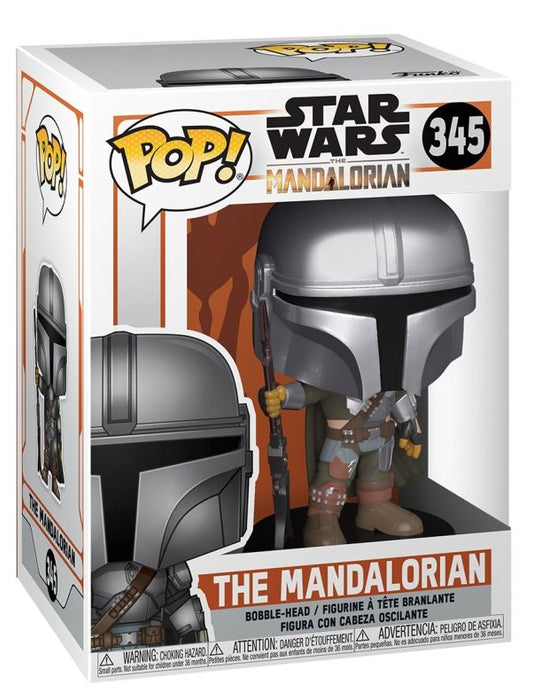 Star Wars: The Mandalorian - Mandalorian Pose Metallic Pop! Vinyl