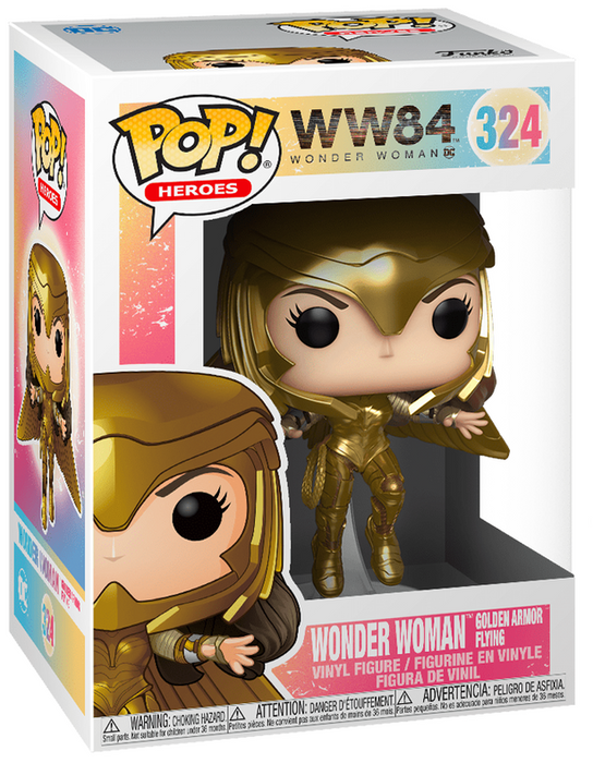 Wonder Woman: 1984 - Wonder Woman Gold Flying Pose Pop! Vinyl