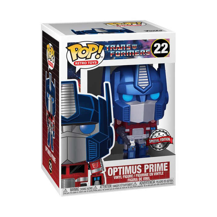 Transformers - Optimus Prime Metallic Pop! Vinyl