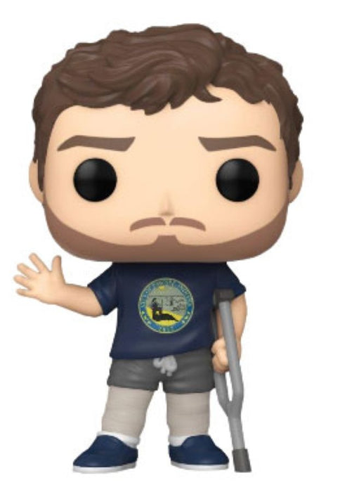Parks and Recreation - Andy with Leg Casts US Exclusive Pop! Viny