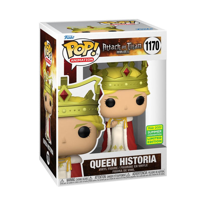 Attack on Titan - Queen Historia SDCC 2022 Exclusive Pop! Vinyl