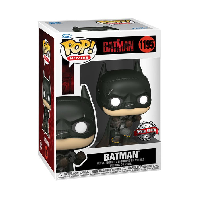 The Batman (2022 Film) - Batman Battle Damaged US Exclusive Pop! Vinyl