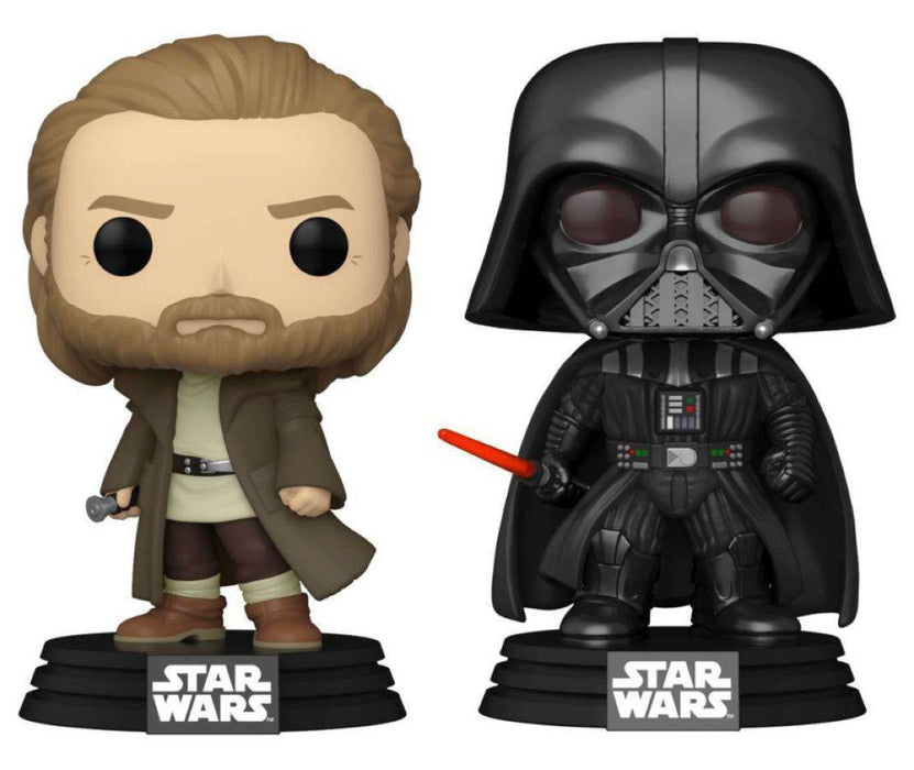 Star Wars: Obi-Wan Kenobi - Obi-Wan & Darth Vader US Exclusive Pop! Vinyl Figure 2-Pack