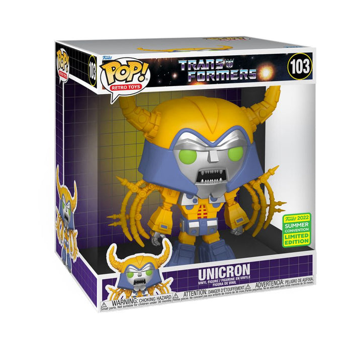 Transformers - Unicron SDCC 2022 Exclusive 10 Pop! Vinyl