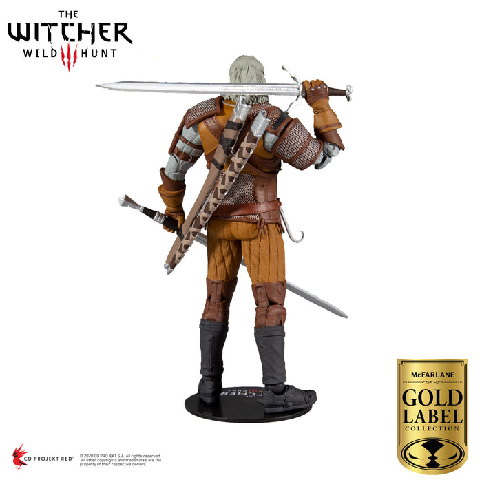 The Witcher - The Witcher 3: Wild Hunt - Geralt of Rivia Gold Label Series 7" Action Figure