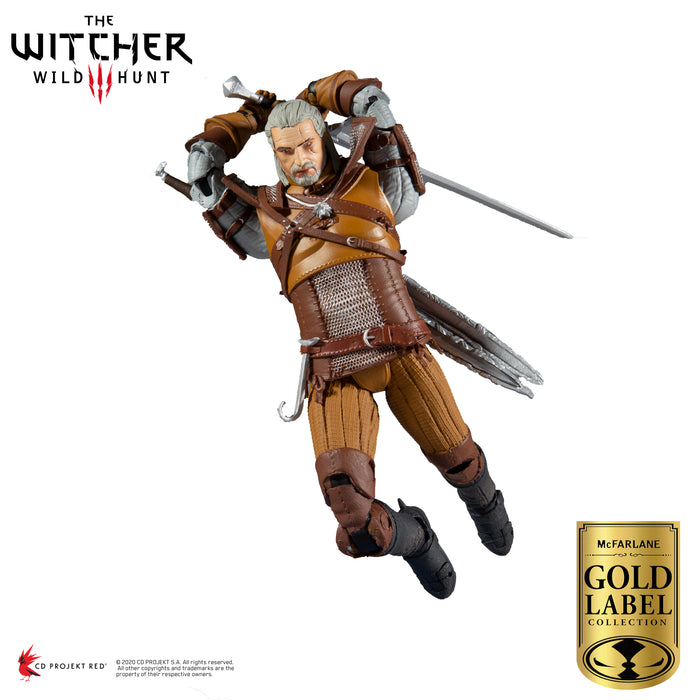 The Witcher - The Witcher 3: Wild Hunt - Geralt of Rivia Gold Label Series 7" Action Figure