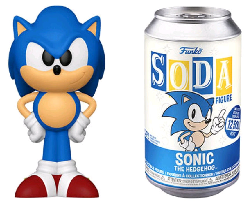 Sonic the Hedgehog - Sonic Vinyl Soda Figure (with chase)