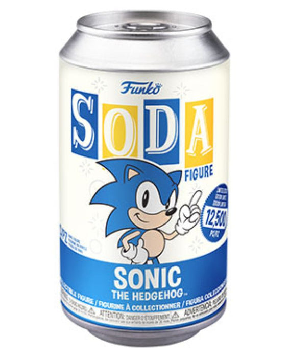 Sonic the Hedgehog - Sonic Vinyl Soda Figure (with chase)