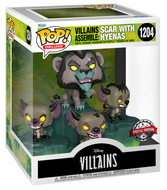 The Lion King (1994) - Scar Pop! Vinyl Deluxe