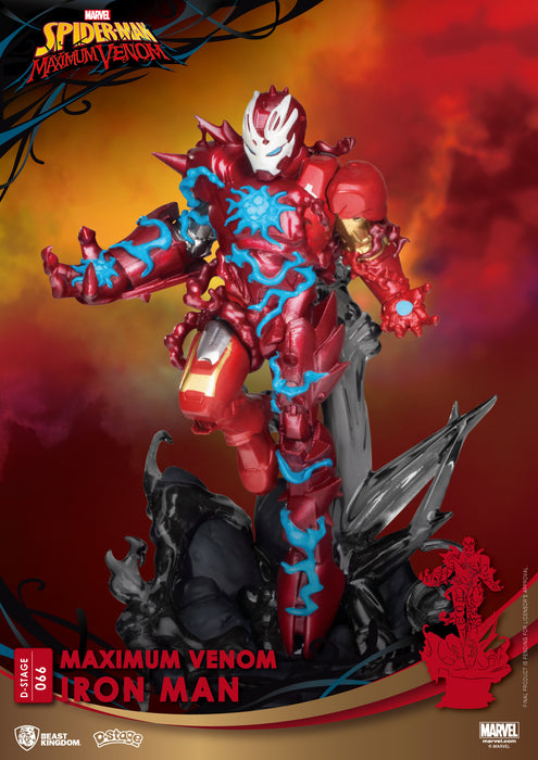 Spider Man - Maximum Venom Iron Man Beast Kingdom D Stage Statue