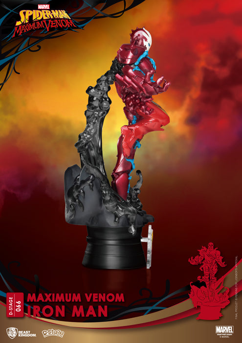 Spider Man - Maximum Venom Iron Man Beast Kingdom D Stage Statue